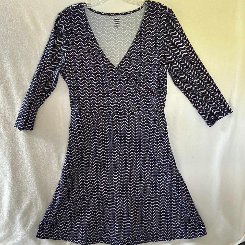 Title Nine Wrapper's Delight Dress - Pallay Fit & Flare Size Small